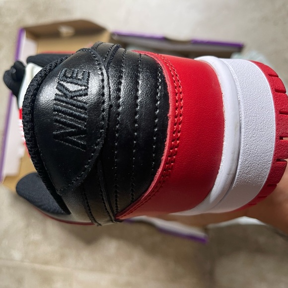 Nike Red and Black Athletic Shoes - Picture 6 of 10